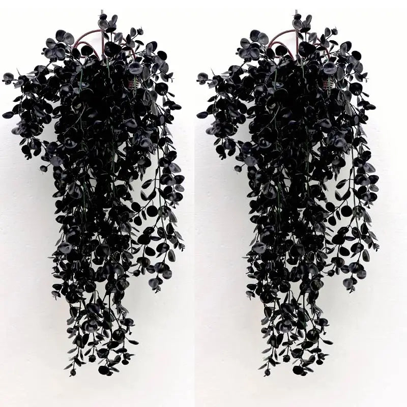 Artificial Flower Hanging Decorations for Autumn and Halloween (Set of 2)