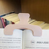 Frosted Transparent Book Page Holder Clip