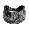 Bandeau Vintage à Motif Imprimé