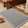 Waffle Weave Bath Mat with Non-Slip Backing