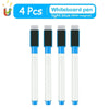 Magnetic Dry-Erase Pens with Refillable Ink, 8 Colors