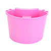 A bright pink universal bucket organizer caddy for holding car detailing tools.