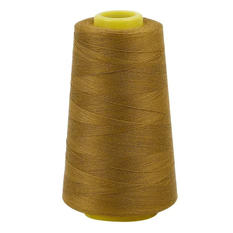 Solid Color Polyester Sewing Thread Spools (3000 Yards Each)