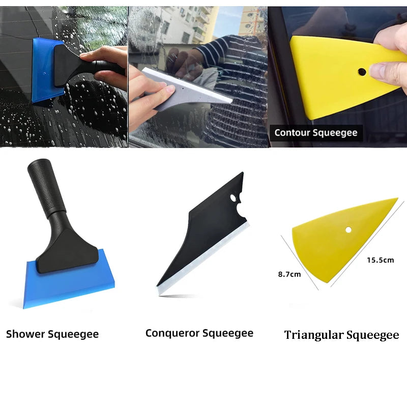 Complete Car Window Tint & Vinyl Wrap Installation Tool Kit