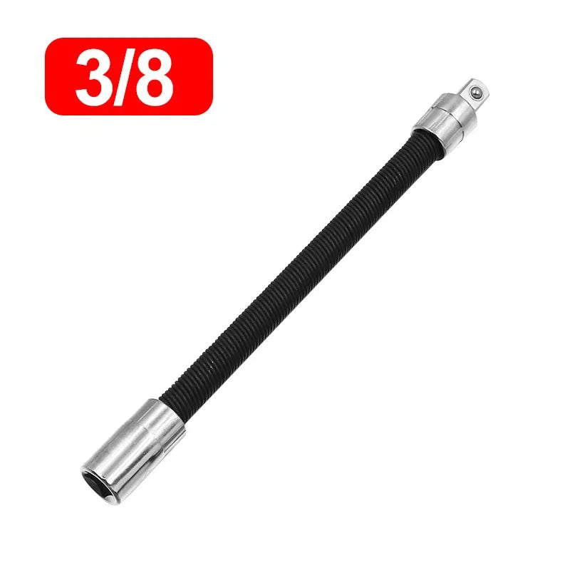Flexible Socket Extension Bar Set with High Torque Ratchet Adapter