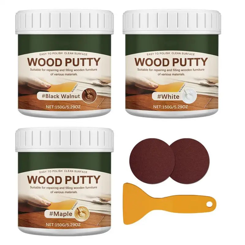 Exterior Wood Filler & Putty Kit