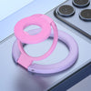 Double-Sided Magnetic Phone Ring Holder with Kickstand