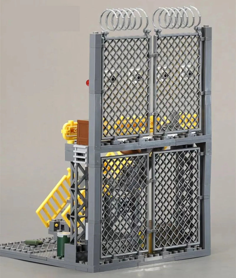 Military Tactical Base Building Blocks Set
