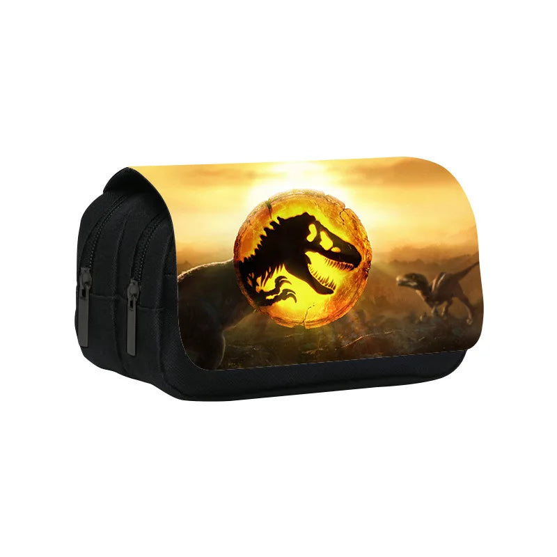 Jurassic World Double-Layer Pencil Case