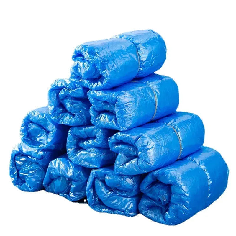 Disposable Non-Slip Waterproof Shoe Covers (100-Pack)