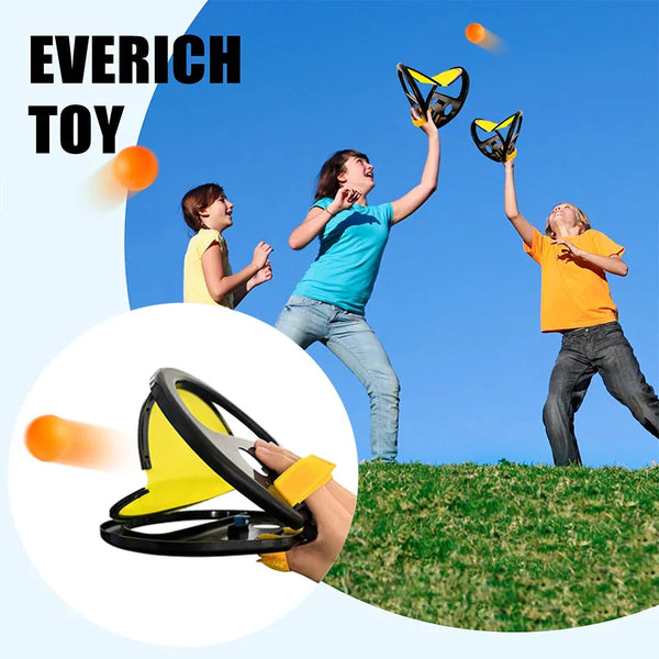 Toss & Catch Racket Game Set