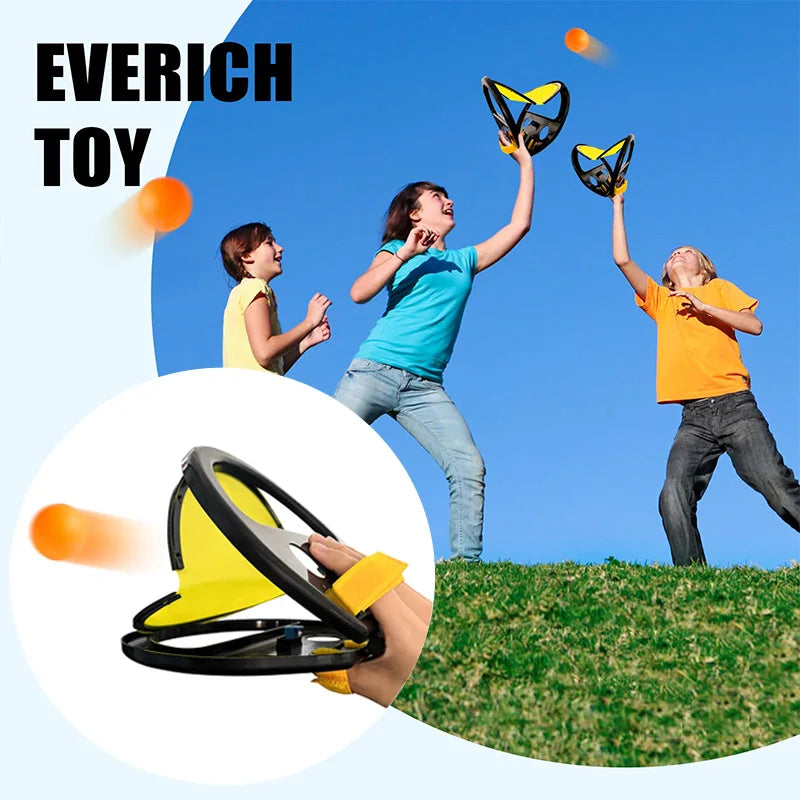 Toss & Catch Racket Game Set