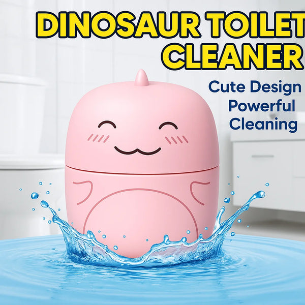 Dinosaur-Toilettenreiniger-Spender in Dinosaurier-Form