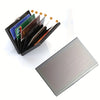 Slim RFID Blocking Metal Card Holder Wallet