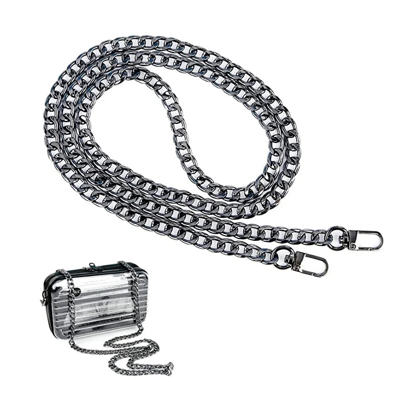 316L Stainless Steel Curb Chain Necklace for Women