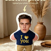 Custom Face Photo Pillow - Personalized Cuddle Cushion for Any Occasion