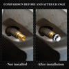 Crystal Crown Tire Valve Caps - Set of 4