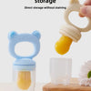Silicone Baby Fruit Feeder with Freezer Tray Set