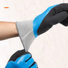 Winter Waterproof Thermal Work Gloves with Anti-Slip Latex Grip