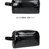 Vintage Leather Men's Clutch Bag with Detachable Waist Strap