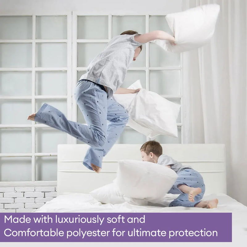 Waterproof Cotton Terry Pillow Protector