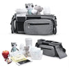 Universal Stroller Organizer with Insulated Cup Holders and Detachable Phone Bag