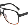 Gafas de sol piloto polarizadas oversize