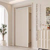 No-Drill Folding Door Screen with Magnetic Closure