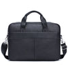 Genuine Leather Business Briefcase for Men – Fits 15.6" Laptop