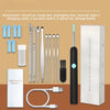 A set of HD Visual Ear Cleaners including a pen, packaging box, manual, charging cable, ear pick covers, and storage bottle.