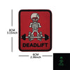 No Pain No Gain Tactical Embroidered Patch with Hook Backing