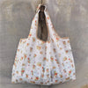Foldable Eco-Friendly Shopping Bag with Cartoon Print