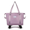 Collapsible Wheeled Duffle Bag with Dry-Wet Separation
