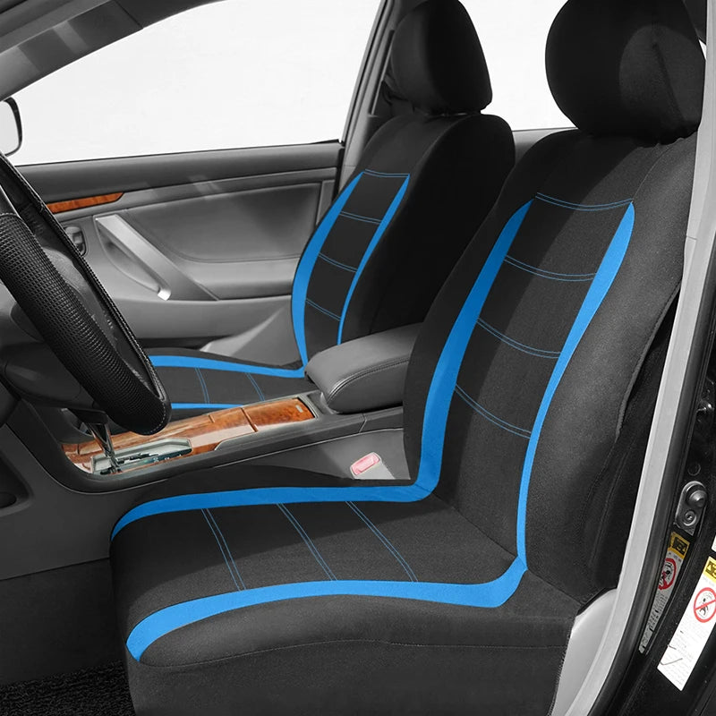 Universal Car Seat Covers — Full Set Front & Rear