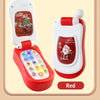 Kids' Cartoon Flip Phone Toy with Music and Learning Games