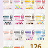 A collection of acrylic marker sets in various colors and sizes for art, DIY, and graffiti