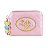 Quilted PU Leather Wallet with Zipper Closure