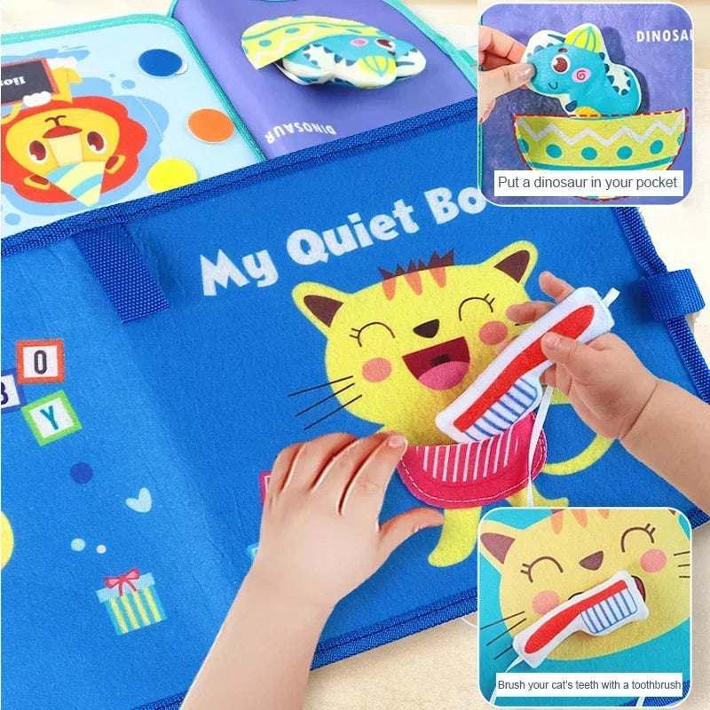 Montessori Busy Book for Toddlers