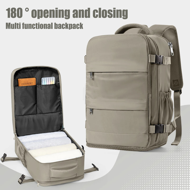 Compact 40L Cabin-Size Travel Backpack