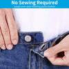 No-Sew Jeans Waist Extender Buttons (4-Pack)
