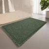 Boho Waffle Bath Mat – Super Absorbent, Non-Slip & Machine Washable