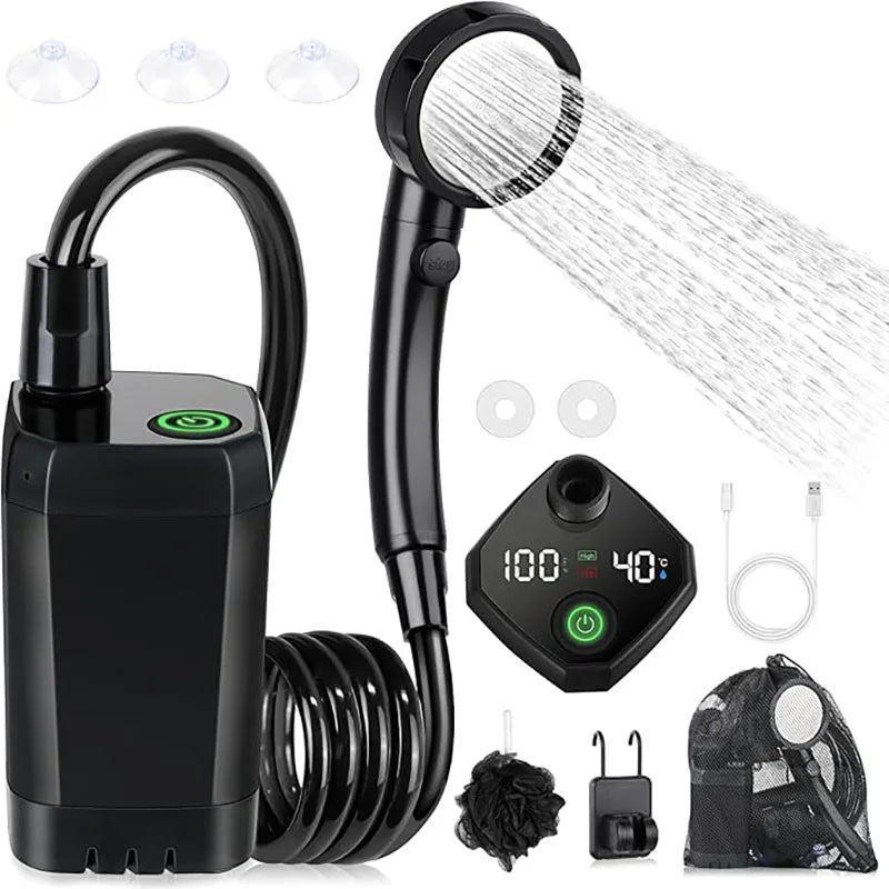 Portable Rechargeable Camping Shower