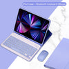 iPad Keyboard Case with Detachable Bluetooth Keyboard and Mouse
