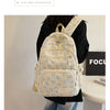 Korean Fashion Bow Print Backpack
