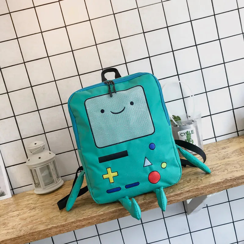 3D Cartoon Robot Backpack for Kids and Students