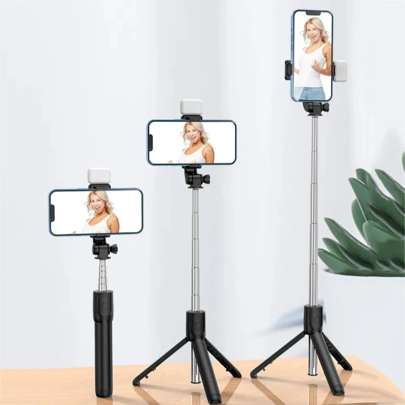Expandable Portable Tripod with Bluetooth Remote
