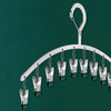 Space-Saving Closet Organizer with 10 Sturdy Clips