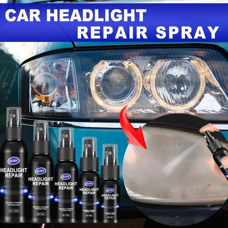 Car Headlight Restoration Spray
