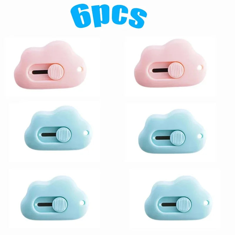 Cute Rabbit & Cloud Design Mini Utility Knife