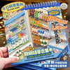 A box of 10-in-1 DIY Supermarket Shelf Decor Set featuring various food and drink items in colorful packaging.